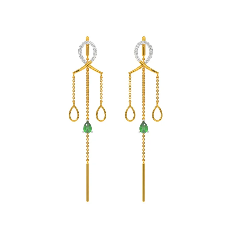 birthday gift earrings for women -Garin Earring