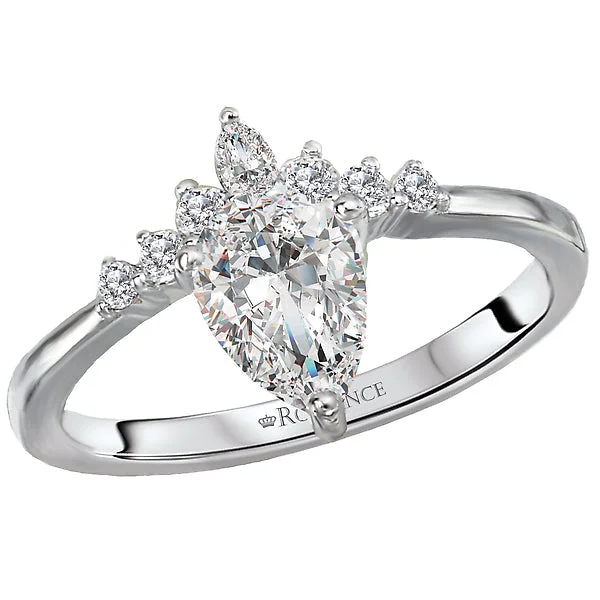 exquisite engagement rings -Diamond Semi-Mount Engagement Ring