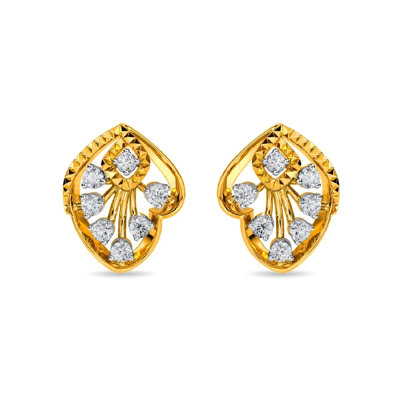 cubic zirconia earrings -Harriette Earring