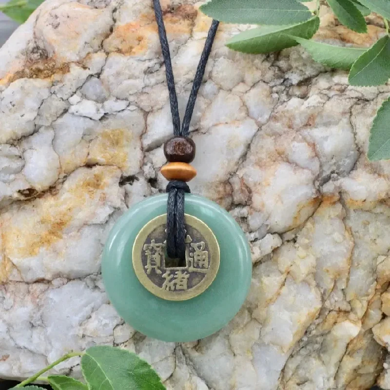 vintage style necklaces -Abundance Sacred Earth Amulet