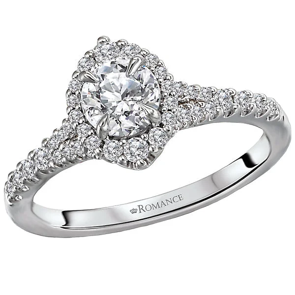 affordable halo engagement rings -Halo Diamond Ring