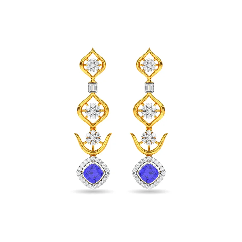 women’s chandelier earrings -Blake Earring