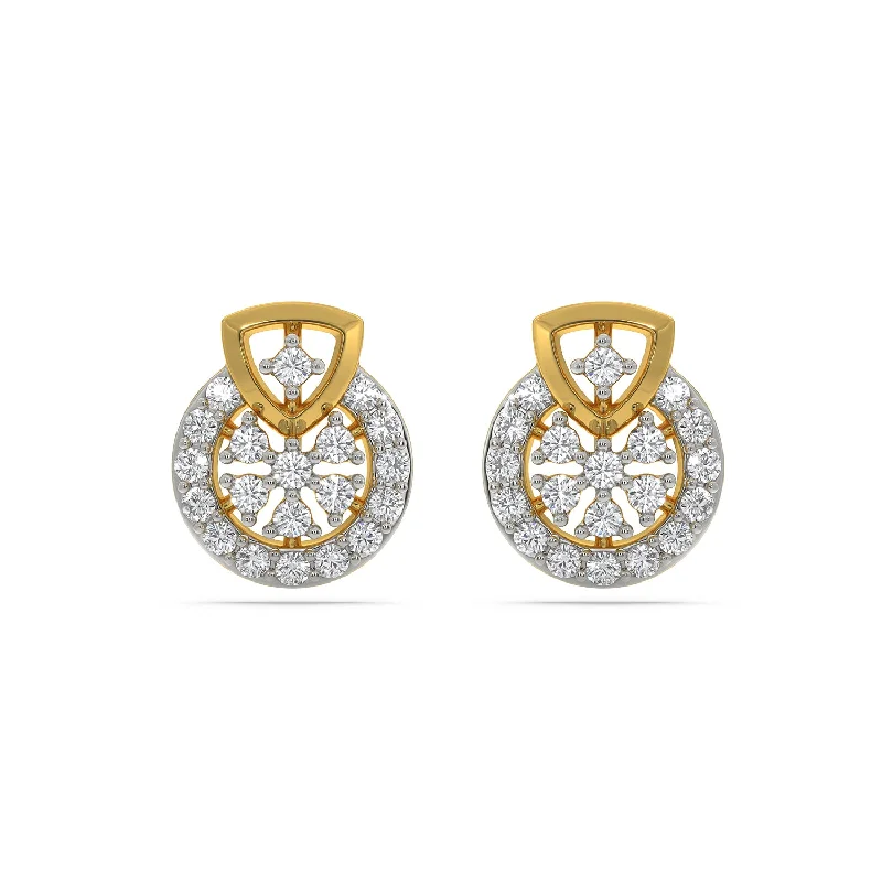 crystal earrings for women -Gaudiana Earring