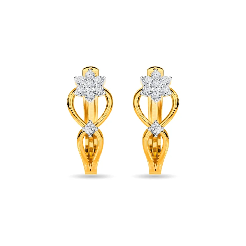 modern-style earrings -Keria Earring