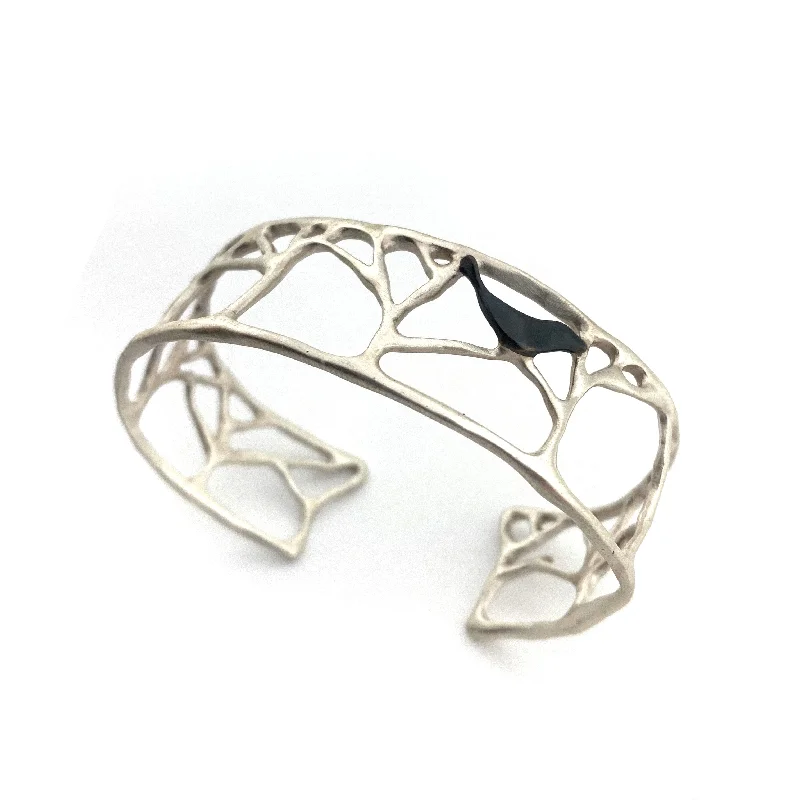 colorful bangles for women -Sterling Silver Bird Bracelet