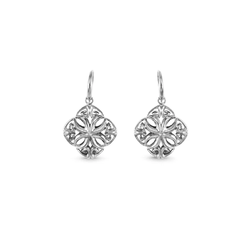 birthstone earrings for women -Délicat Drop Earring - Sterling Silver