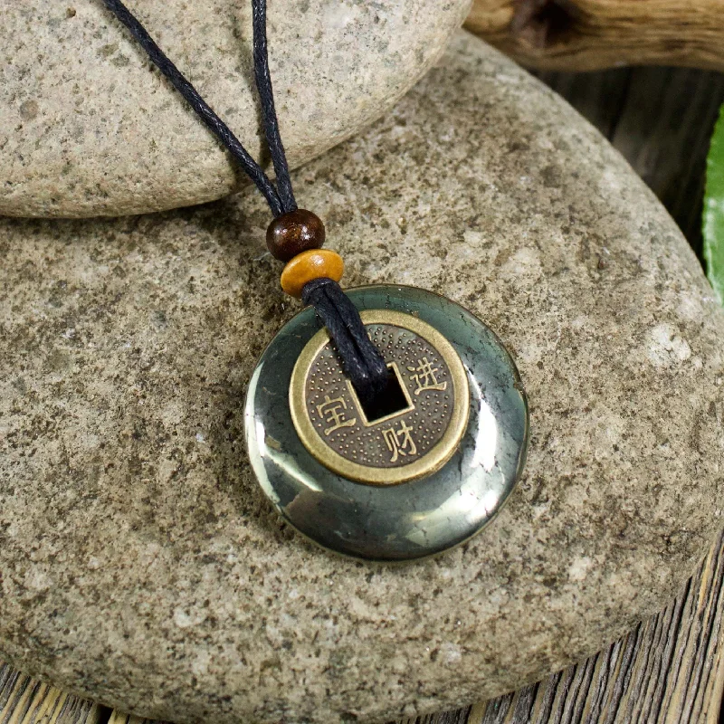 bohemian style necklaces -Manifestation Sacred Earth Amulet