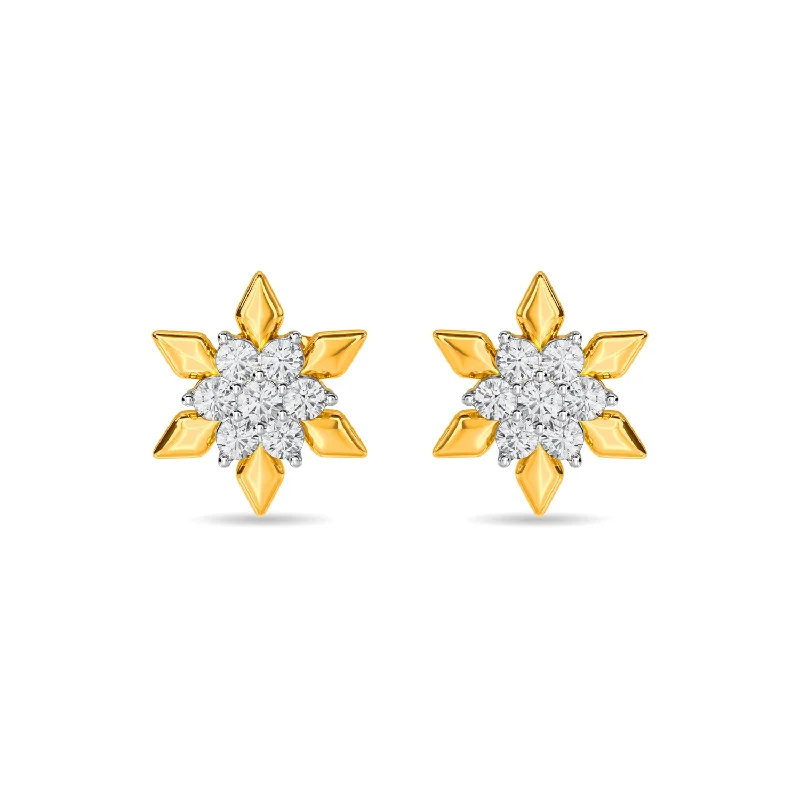 affordable gold earrings -Zakariya Earring