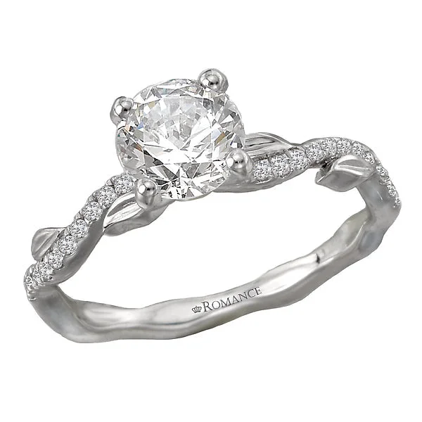 stunning engagement rings -Classic Semi-Mount Diamond Ring