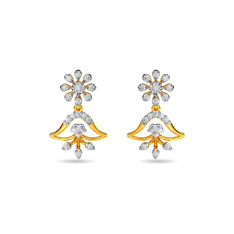 stylish stud earrings -Amya Earring