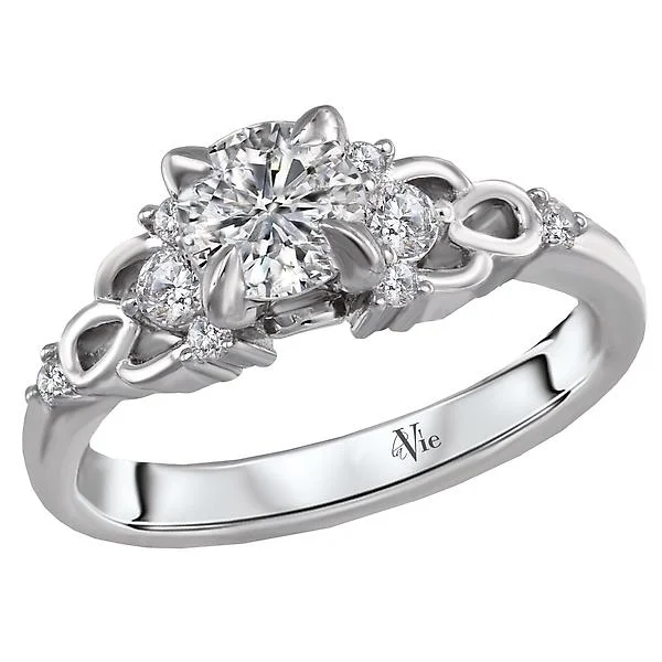 women’s wedding and engagement rings -Classic Semi-Mount Diamond Ring