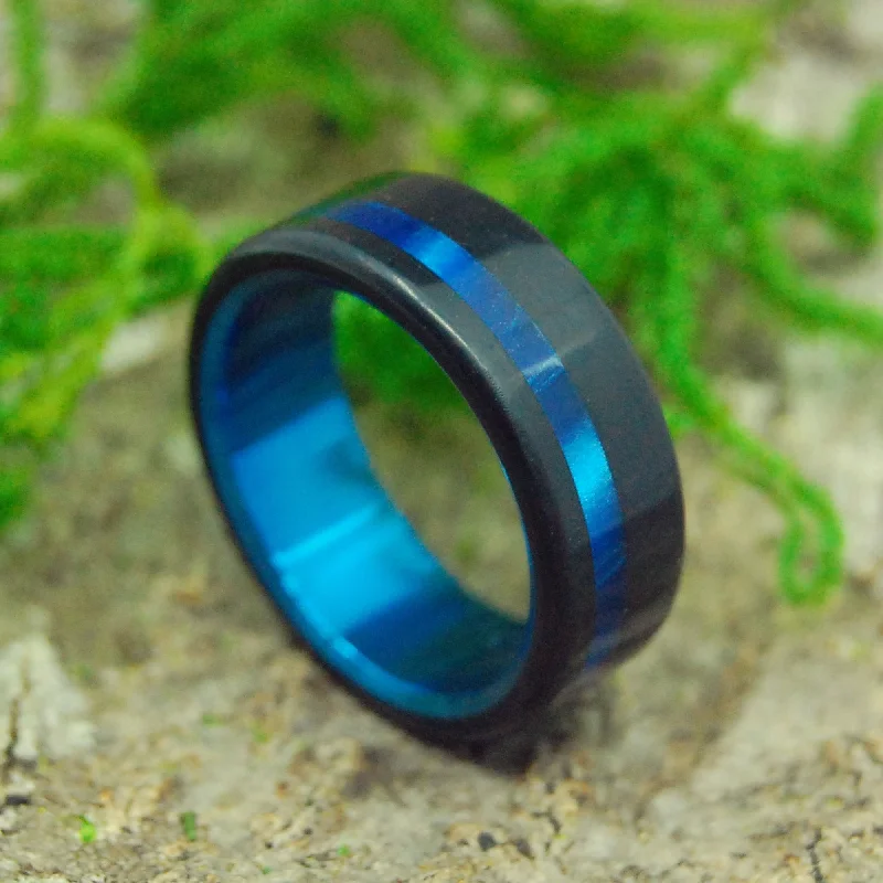 affordable wedding rings -Replicant | Men's Titanium Wedding Ring