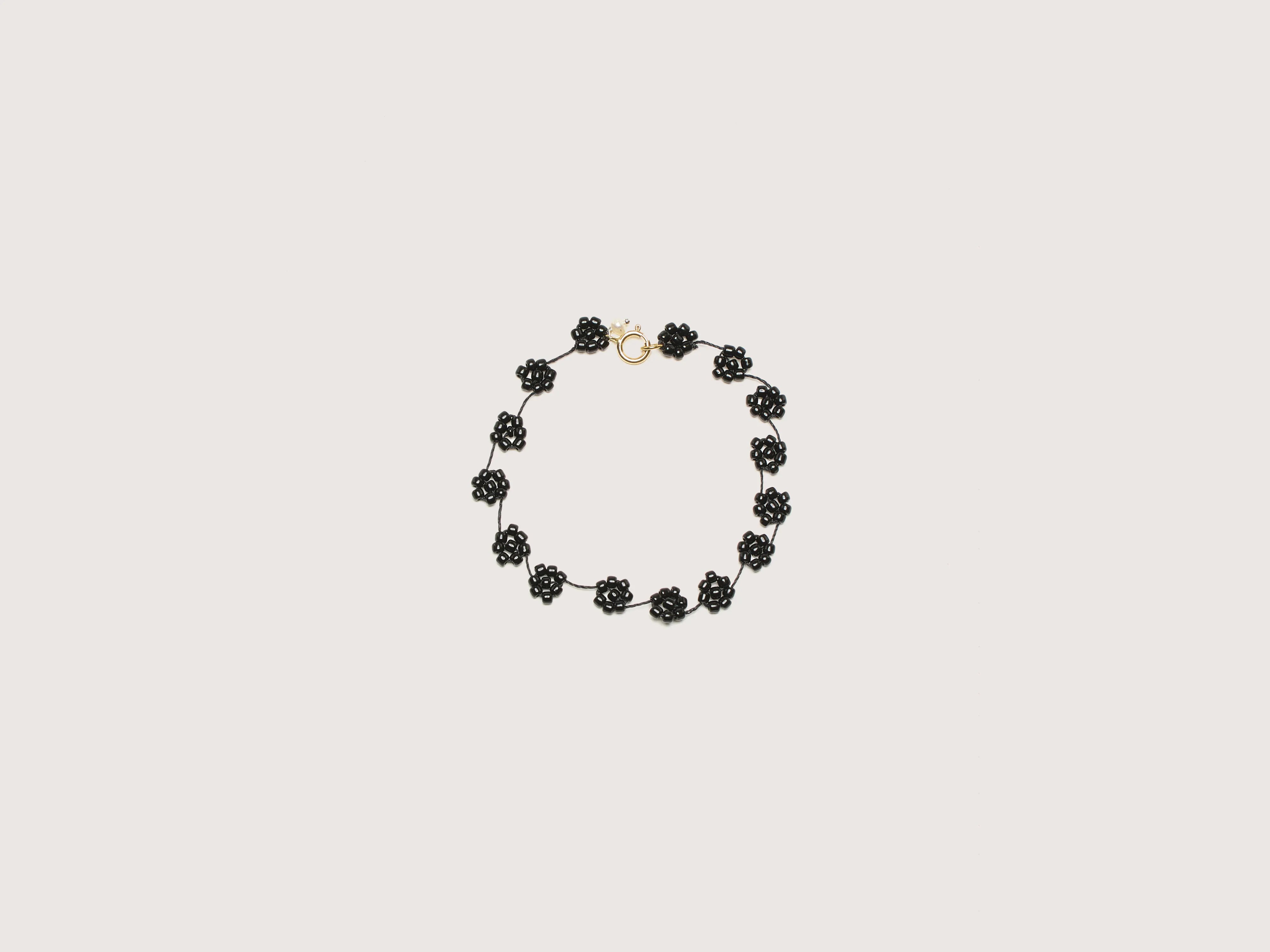 handcrafted bangles -Fiori N° 23 Bracelet (242 / W / BLACK)