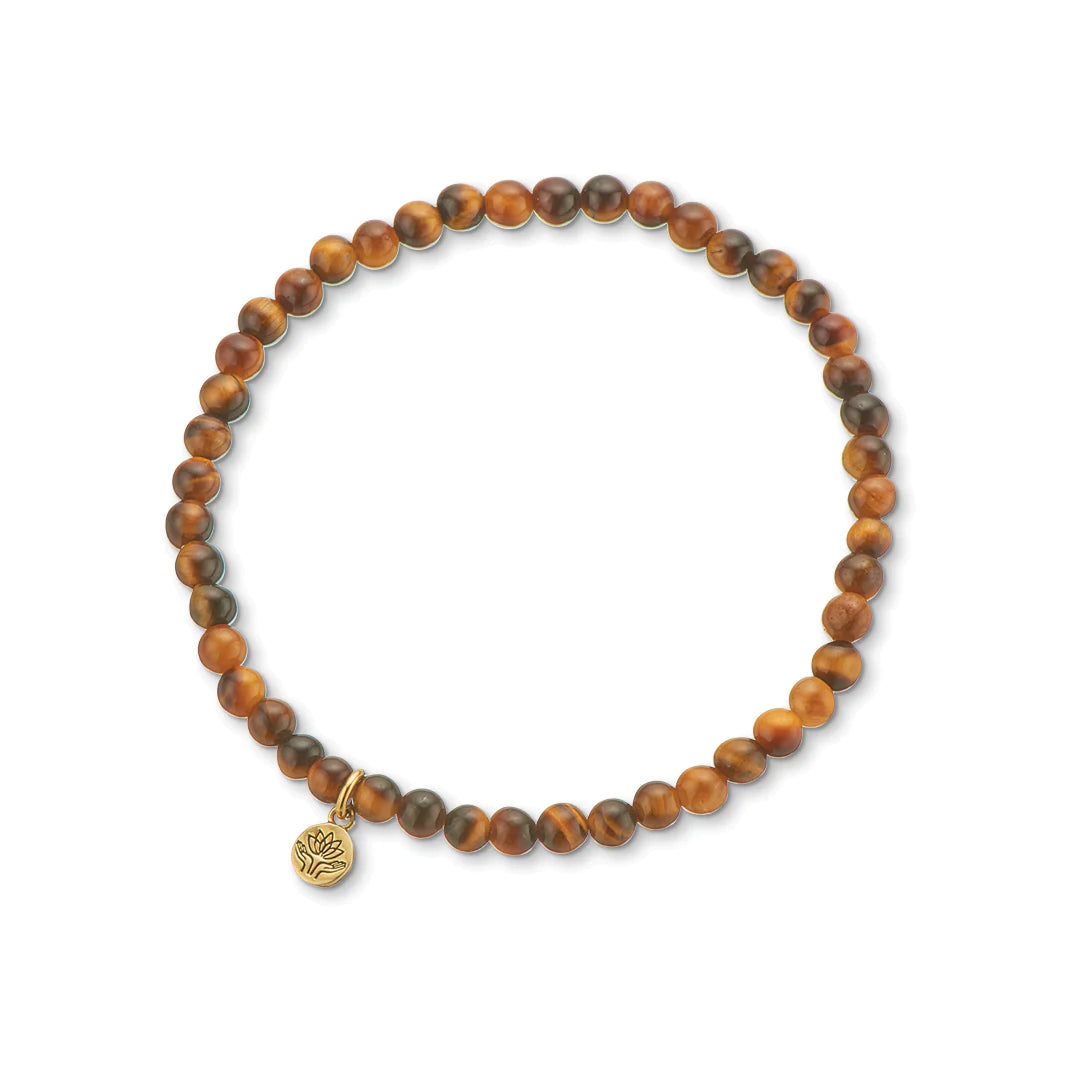 women’s casual bracelets -Palas Jewellery - Tigers Eye Luck Gem Bracelet