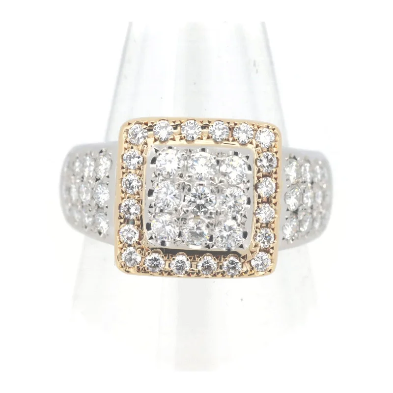 stackable engagement rings -Tasaki Diamond Ring