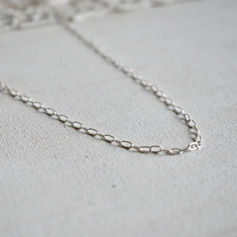 vintage charm necklaces -'single lace' chain | 925 silver