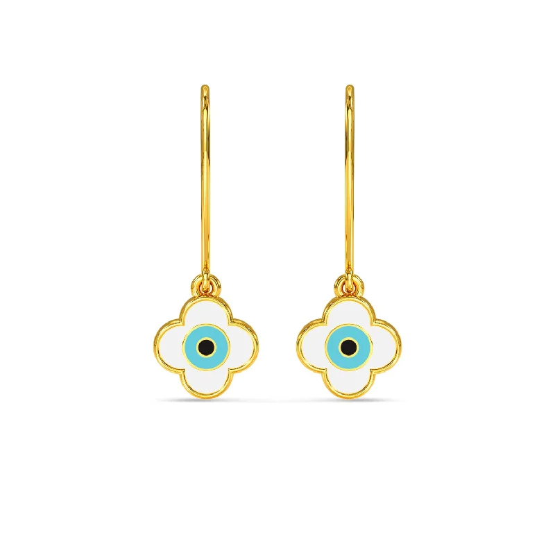 glamorous earrings for evening wear -Eren Evil Eye Earring