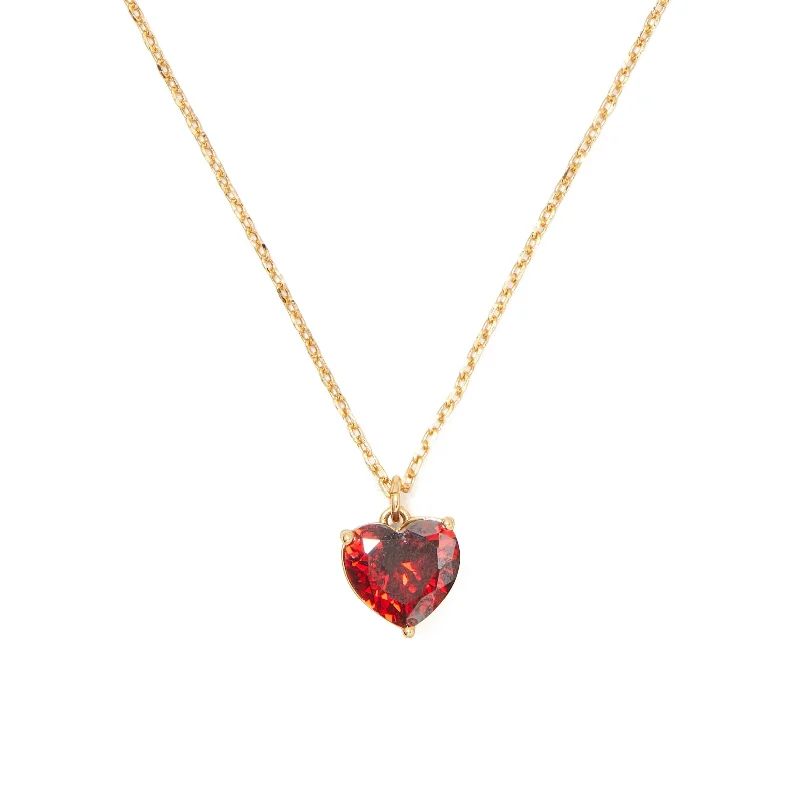 trendy gemstone necklaces for women -My Love January Pendant Necklace