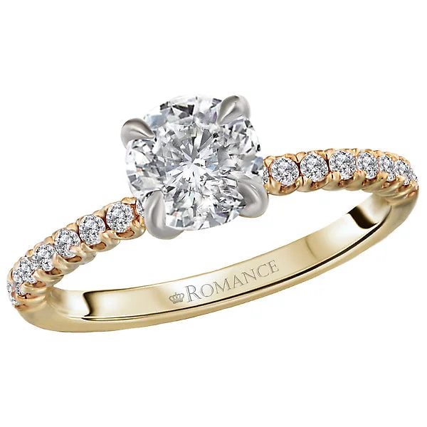 affordable halo engagement rings -Diamond Semi Mount Diamond Ring