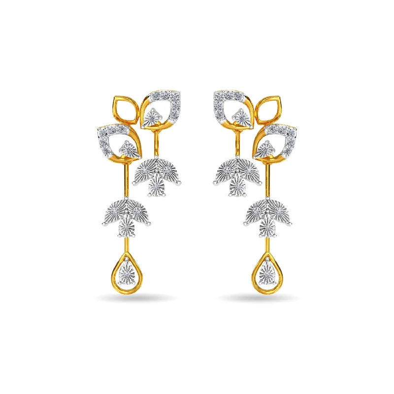 affordable gold earrings -Valerie Earring