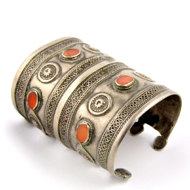 bridal bangles for weddings -Turkmen Gilded Cuff