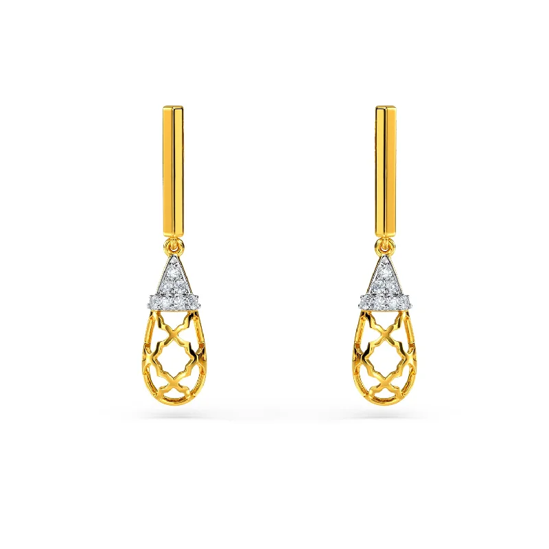 hoop earrings for women -Abharana Earring