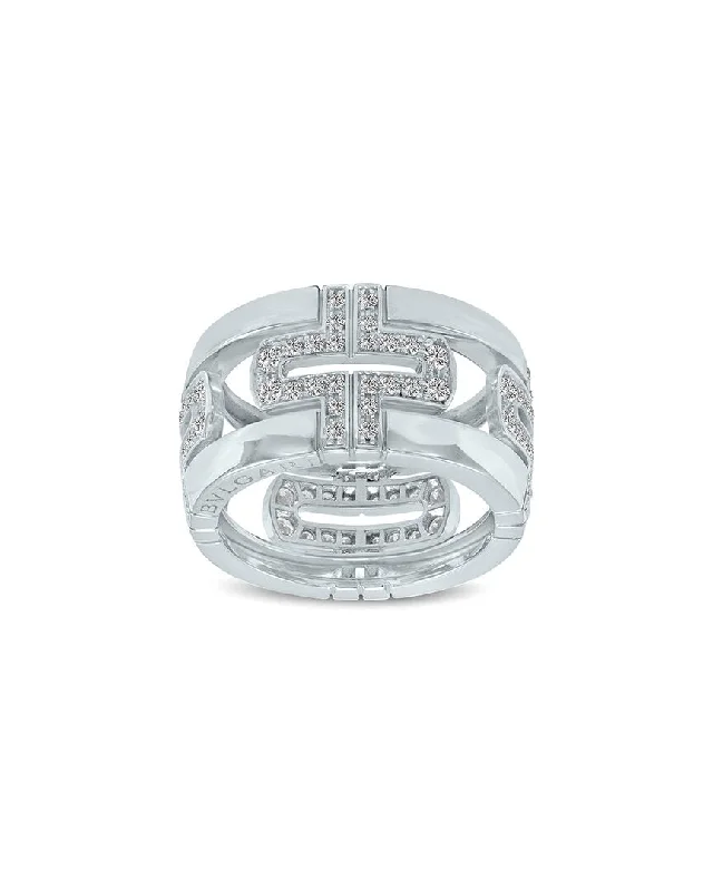 intricate diamond engagement rings -Bulgari 18K Ring