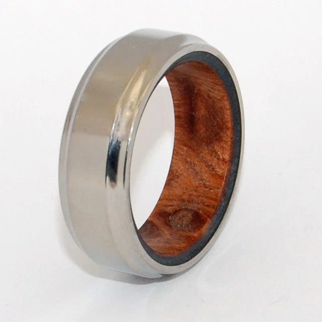 classic signet rings for women -The Giver | Men's Wood Wedding Ring