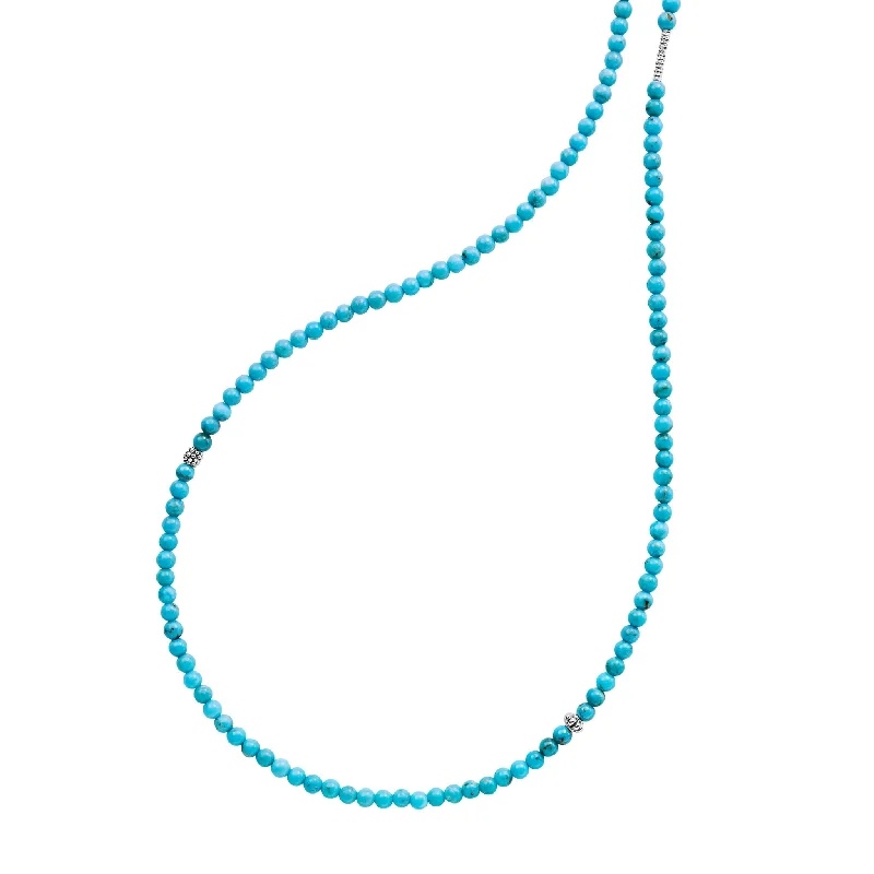 necklace sets for women -Caviar Icon Turquoise Necklace