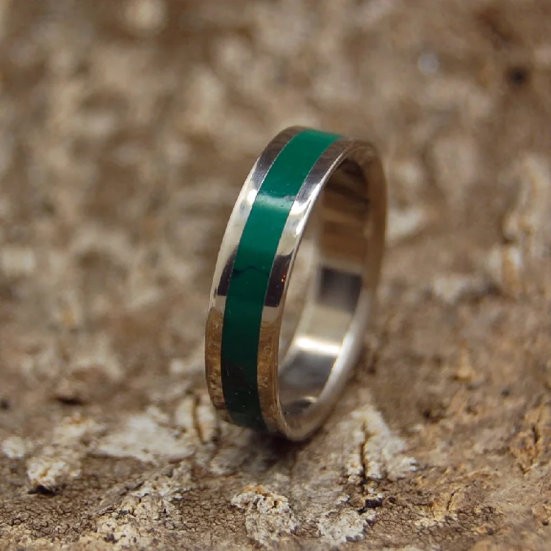 women’s ruby rings -Emperor Jade | Men's Jade & Titanium Wedding Ring