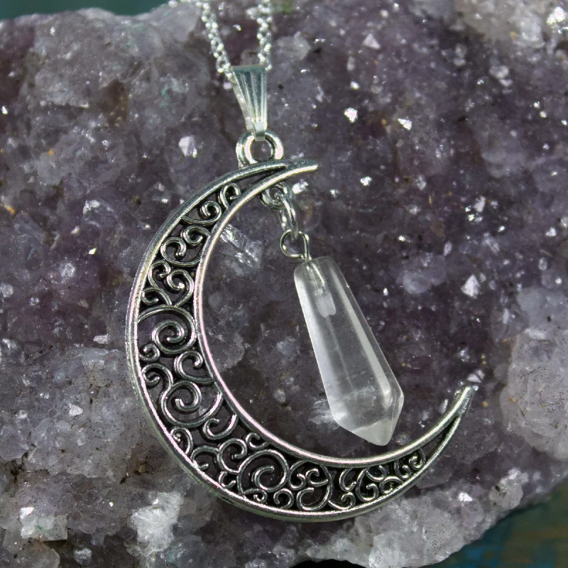 multi-strand necklaces -Hang it from the Moon Necklace