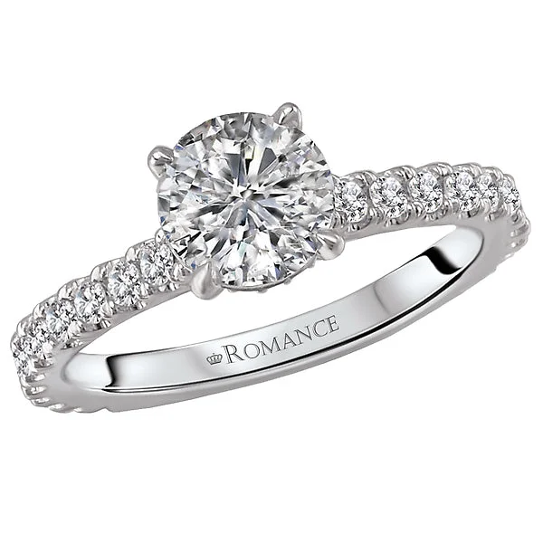 timeless engagement rings for women -Classic Semi-Mount Diamond Ring