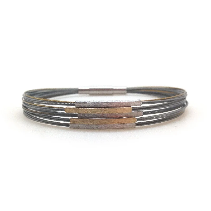 boho bangles for women -Bar Bracelet - Thin