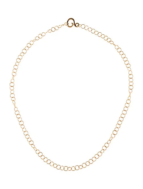 diamond necklaces for women -Whisper 18K Yellow Gold Necklace - 18in.