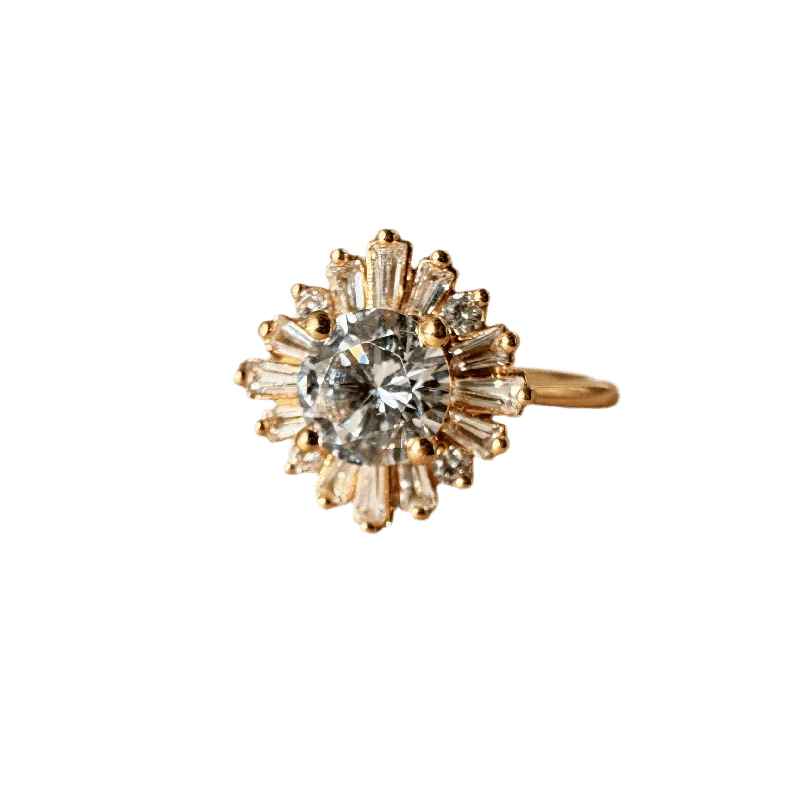 vintage-inspired engagement rings -Hera the Queen Engagement Ring