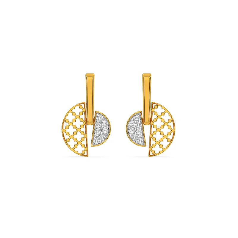 hoop and stud earrings sets -Rosalind Earring