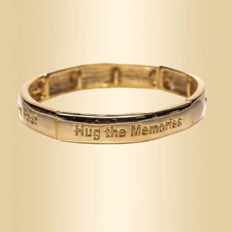 eco-friendly bangle bracelets -Hug the Memories Bracelet