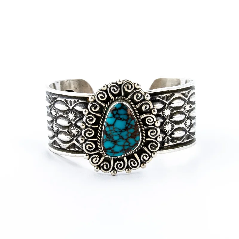 bangles with diamonds -Egyptian Turquoise Cuff